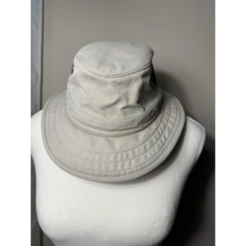 TILLEY Endurables Hat 7 Floating Lightweight Nylon Classic Hiking Beige Outdoor